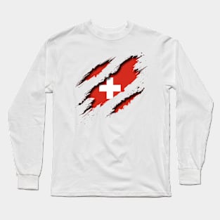 Switzerland Shredding Long Sleeve T-Shirt